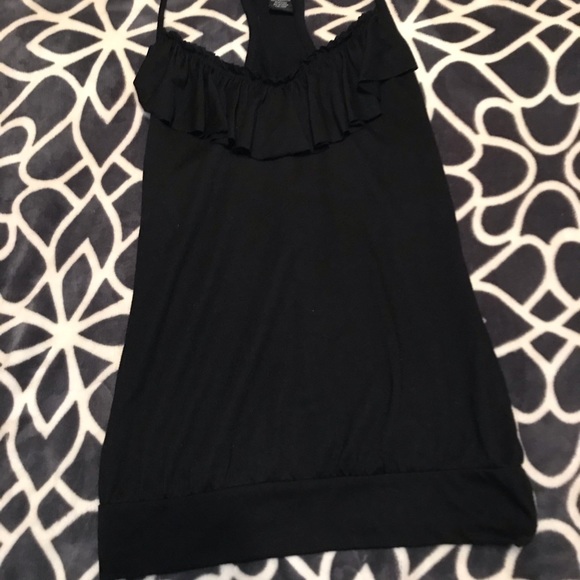 Black Racerback Tank - Picture 2 of 5